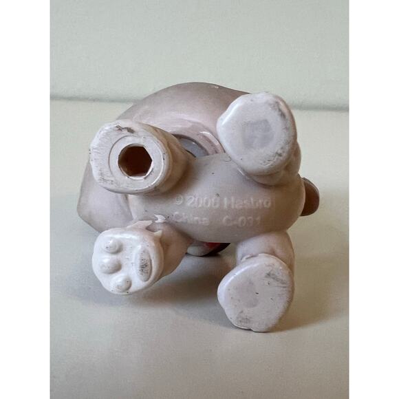 Littlest Pet Shop LPS #1012 Husky Dog Toy Figure Hasbro Blue Eyes - Picture 5 of 5